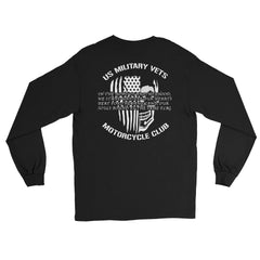 Patch Holder Long Sleeve Shirt #1 White Text
